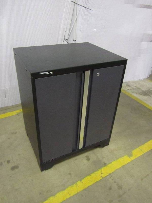 NewAge Products Pro 3 Series 37 in. H x 28 in. W x 22 in. D 18-Gauge Welded Steel 2-Door Base Cabinet