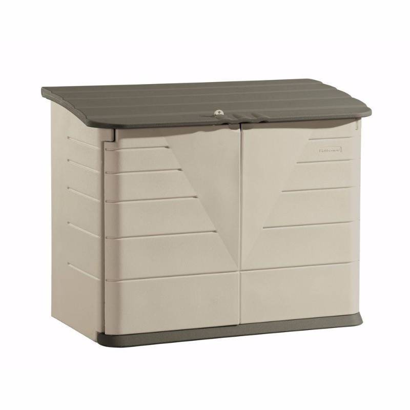 Rubbermaid 2 ft. x 5 ft. Horizontal Storage Shed