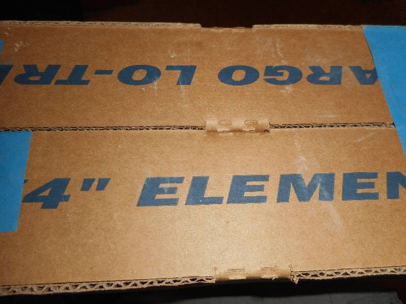 Argo hot water baseboard element
