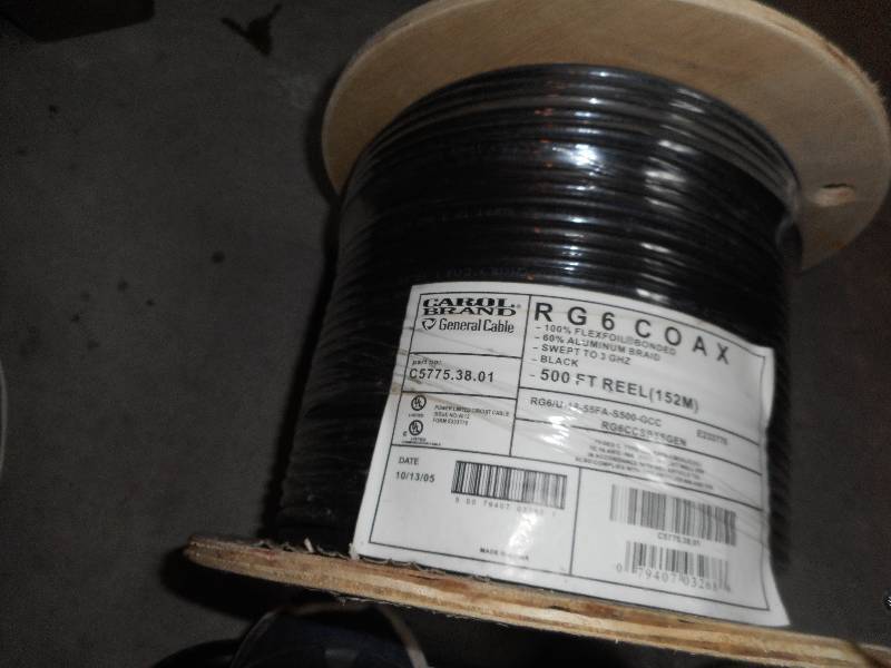 Carol RG6 coax cable
