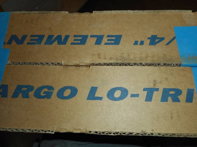 Argo low trim baseboard element copper