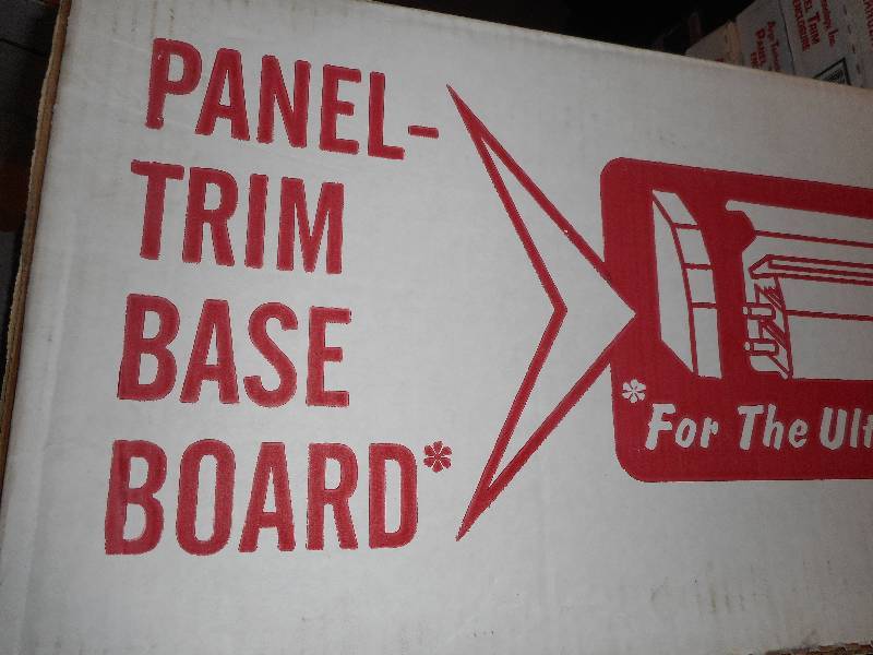 Argo panel trim baseboard