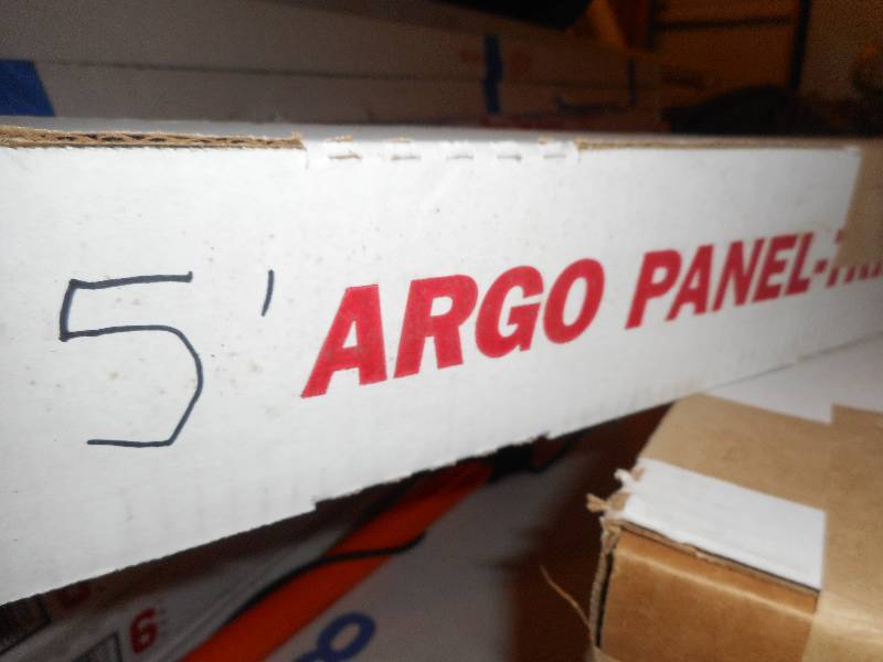 Argo hot water baseboard element copper