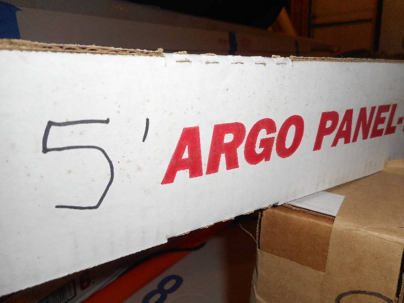 Argo hot water baseboard element copper
