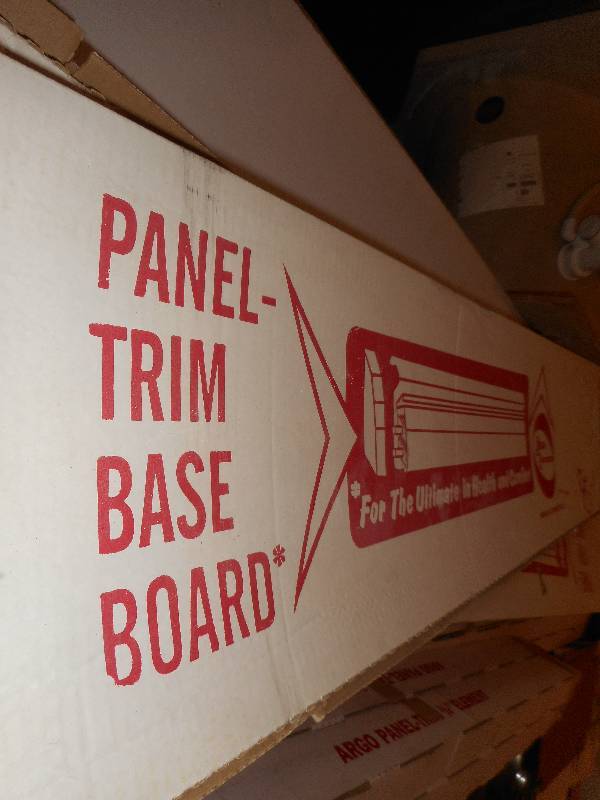 Argo panel trim baseboard