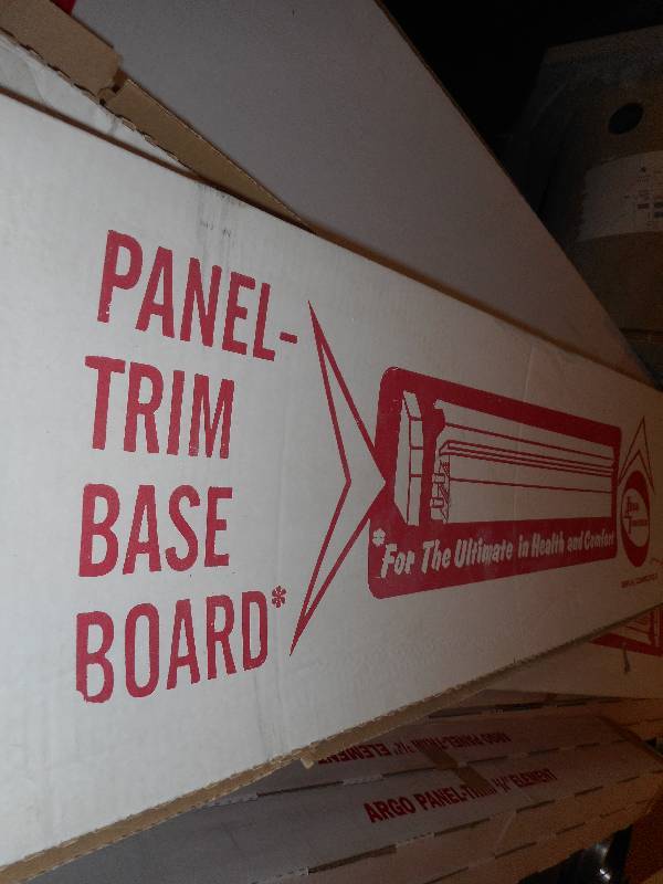Argo panel trim baseboard
