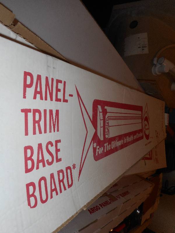 Argo panel trim baseboard