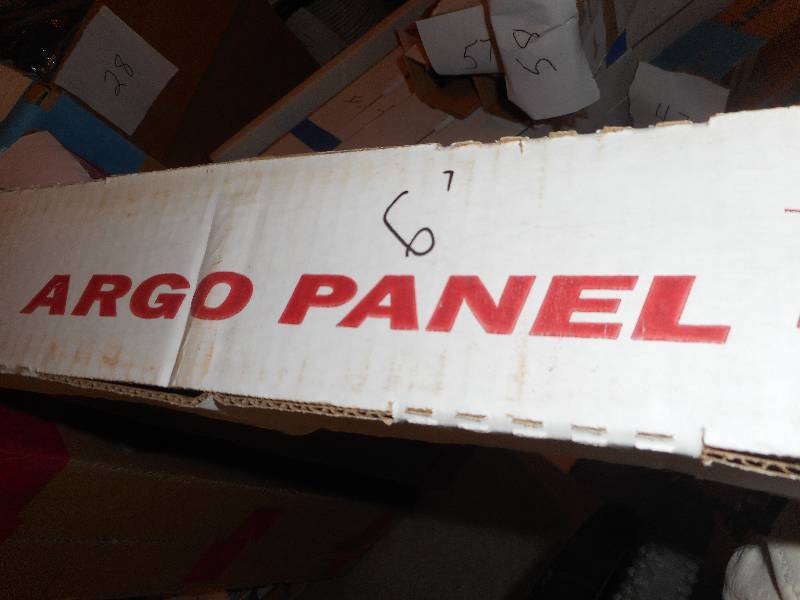Argo hot water baseboard element copper
