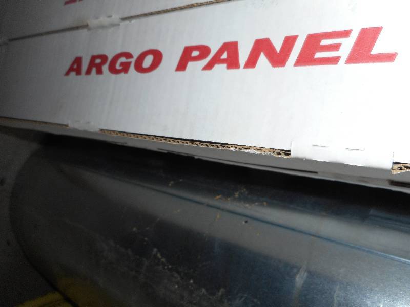 Argo hot water baseboard element copper