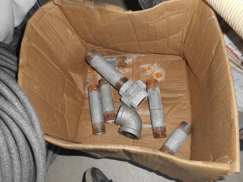 Wire, Insulation, Galvanized Pipe