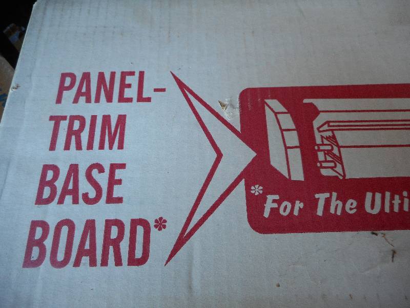 Argo panel trim baseboard
