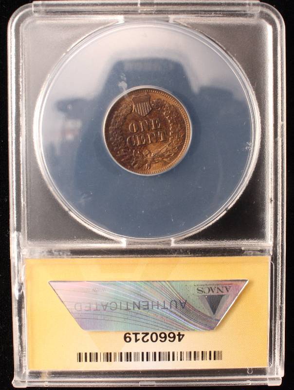lot 29 image: 1903 INDIAN HEAD CENT BU MS63 ANACS