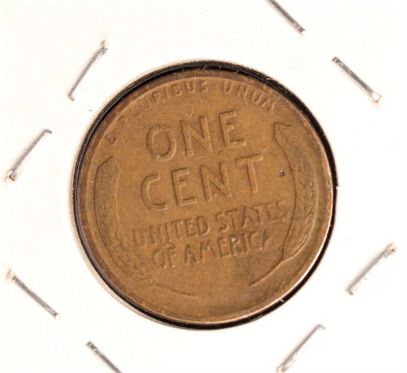lot 58 image: 1922-D WEAK D WHEAT CENT FINE