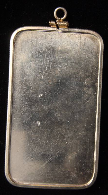 lot 67 image: 1 TROY OZ. .999 FINE SILVER LEO NATIONAL MINT BAR