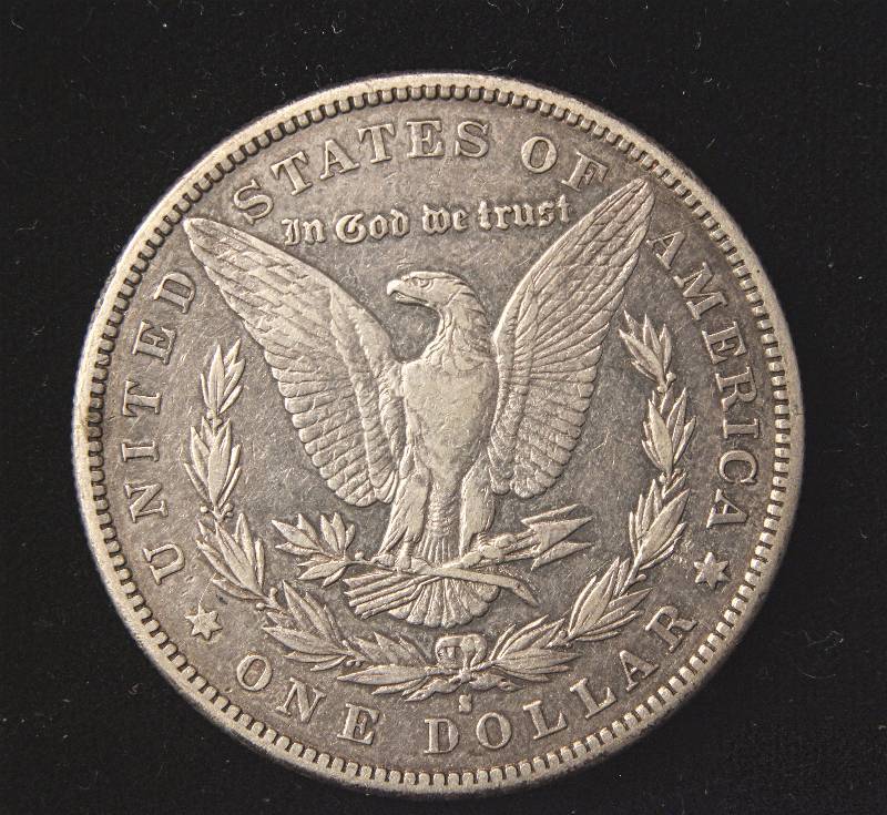 lot 69 image: 1884-S MORGAN SILVER DOLLAR XF