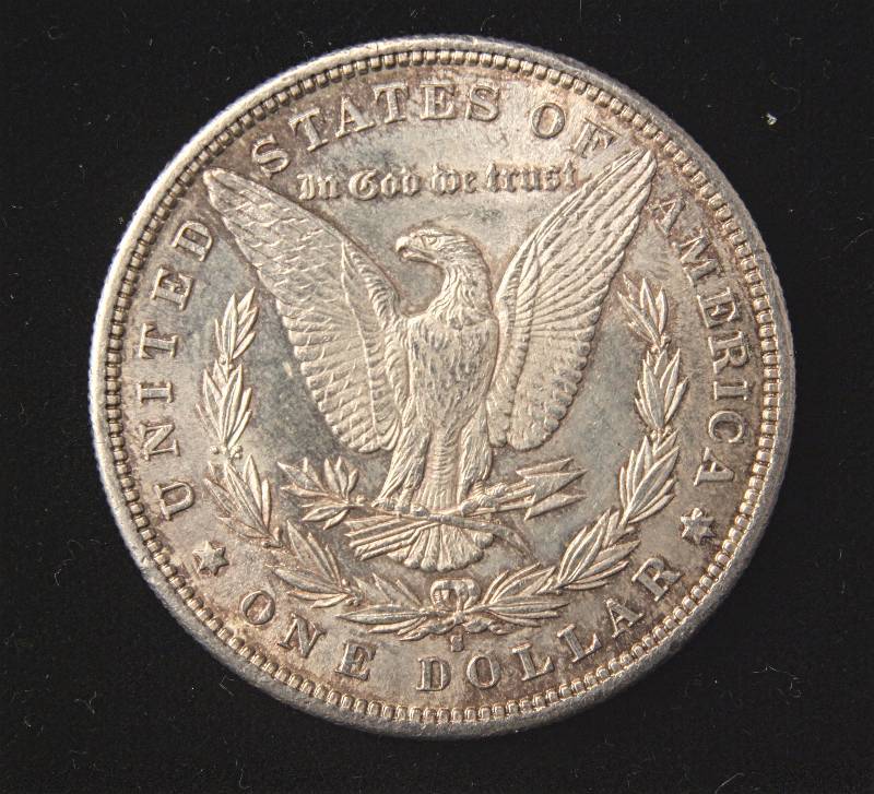 lot 81 image: 1881-S MORGAN SILVER DOLLAR UNC