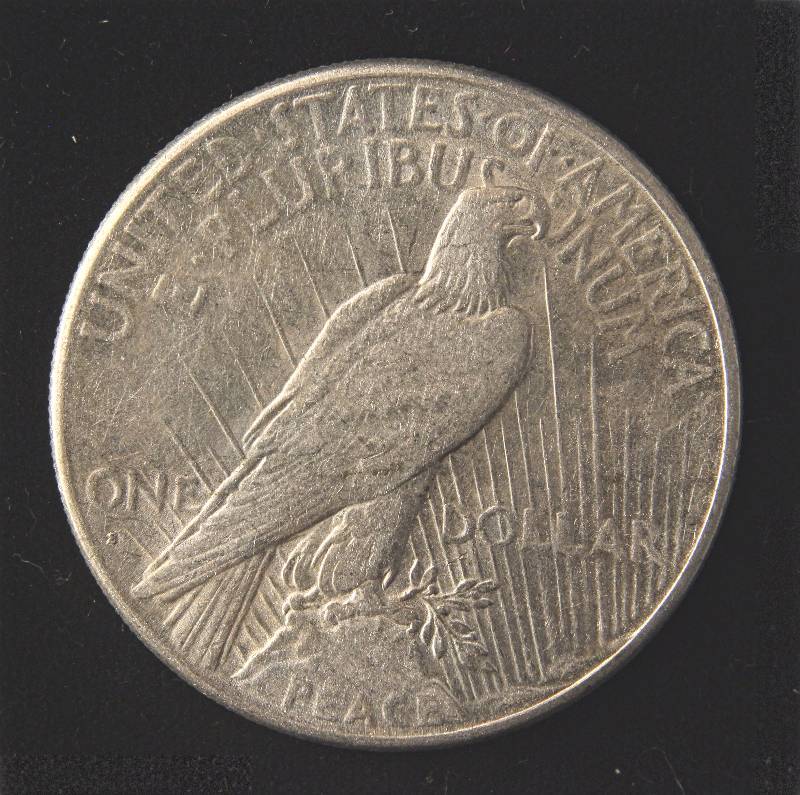 lot 102 image: 1926-S PEACE SILVER DOLLAR AU