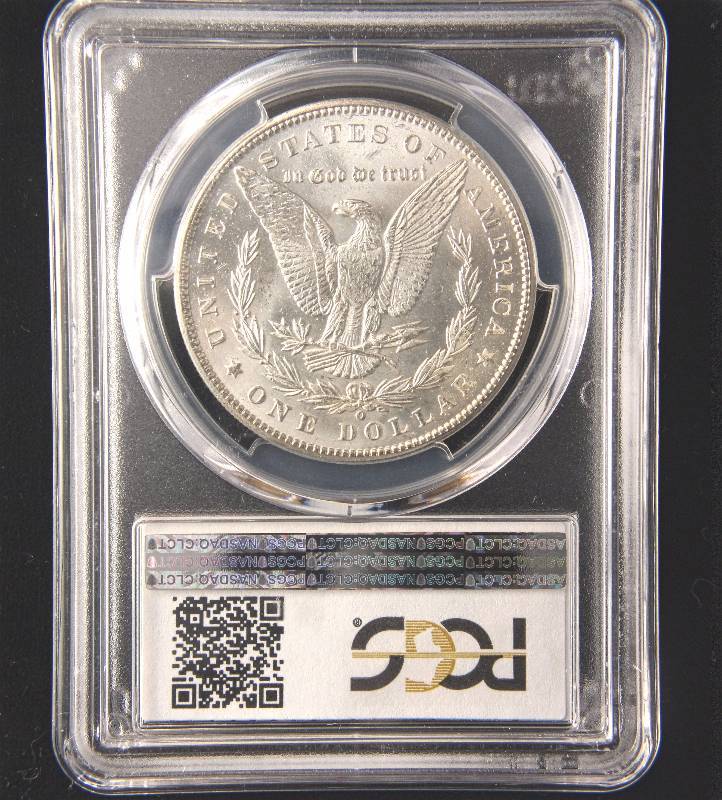 lot 105 image: 1899-O MORGAN SILVER DOLLAR MS65 PCGS
