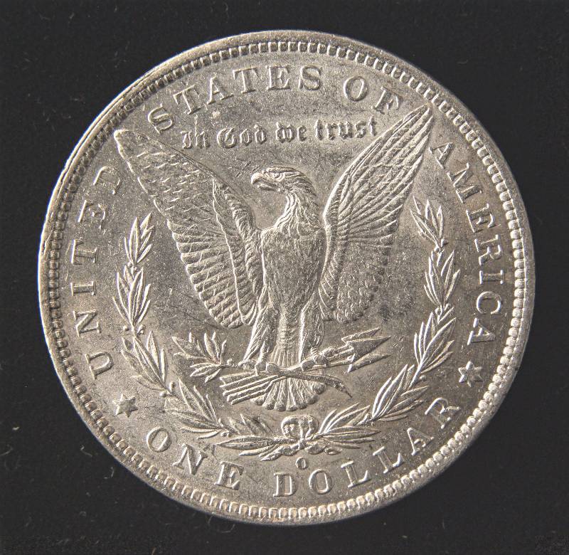 lot 132 image: 1885-O MORGAN SILVER DOLLAR BU UNC
