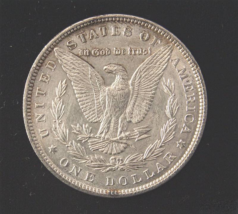lot 161 image: 1896 MORGAN SILVER DOLLAR UNC