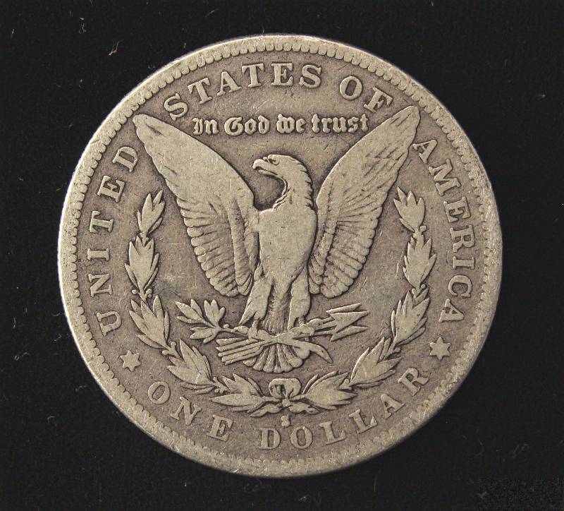 lot 168 image: 1882-S MORGAN SILVER DOLLAR FINE