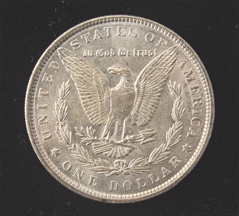 lot 169 image: 1889 MORGAN SILVER DOLLAR BU UNC