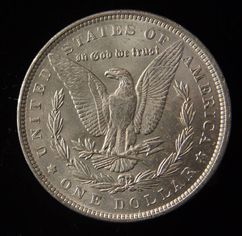 lot 90 image: 1889 MORGAN SILVER DOLLAR BU UNC