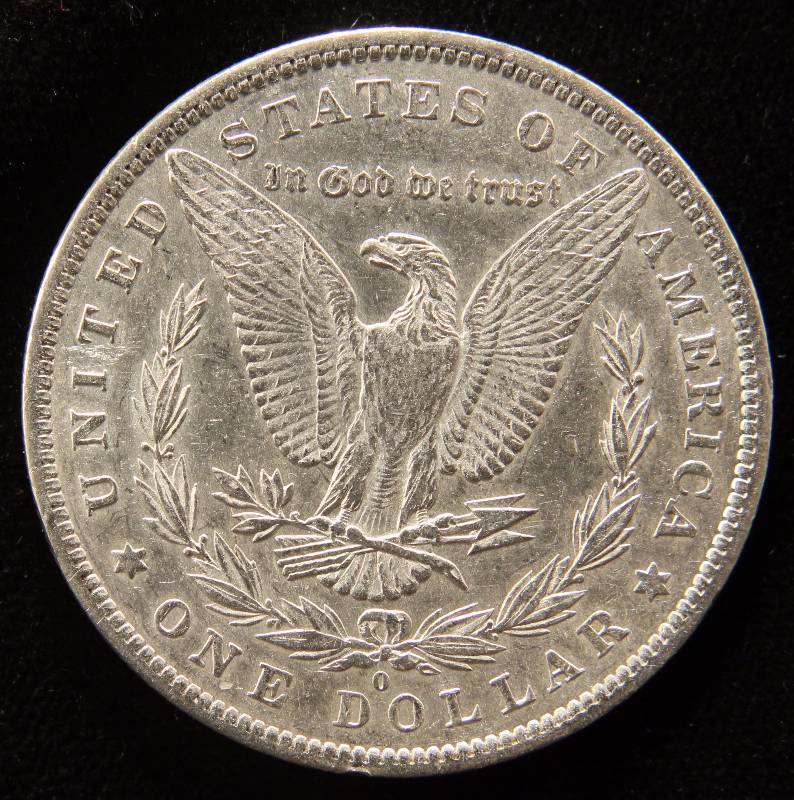 lot 128 image: 1882-O MORGAN SILVER DOLLAR BU UNC