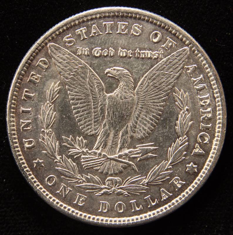 lot 52 image: 1880 MORGAN SILVER DOLLAR AU