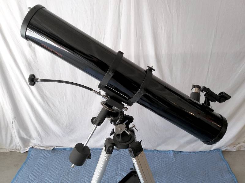 CELESTRON TELESCOPE Model 31044 FIRSTSCOPE 114 EQ 4.5" NEWTONIAN