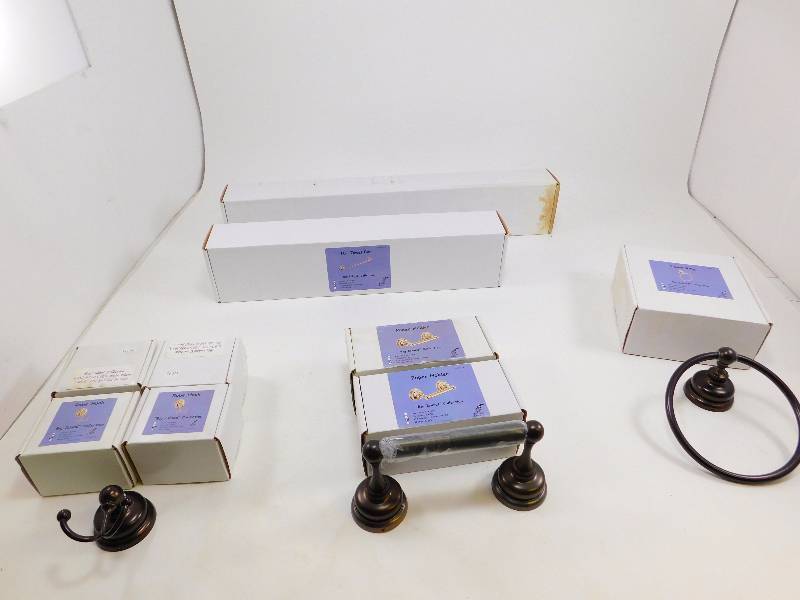 Lot of New Oil-Rubbed Bronze Bathroom Fixtures