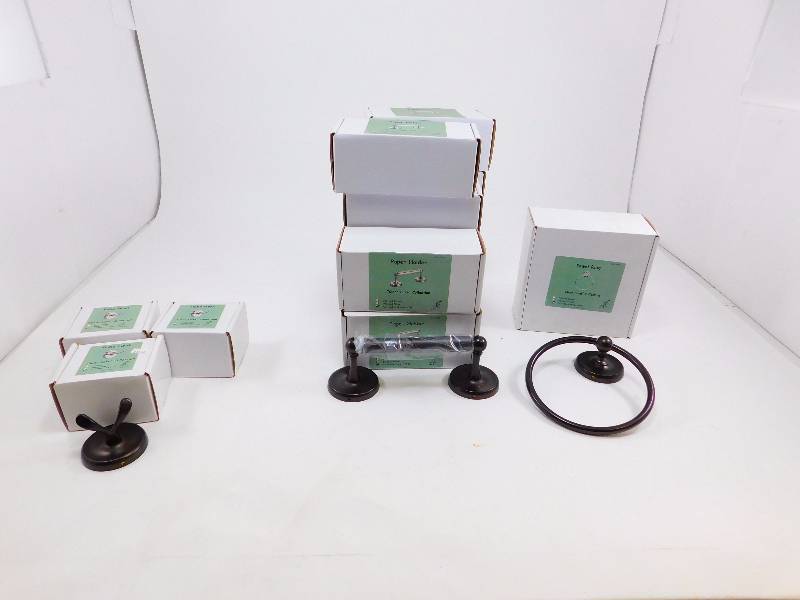 Lot of New Oil-Rubbed Bronze Bathroom Fixtures