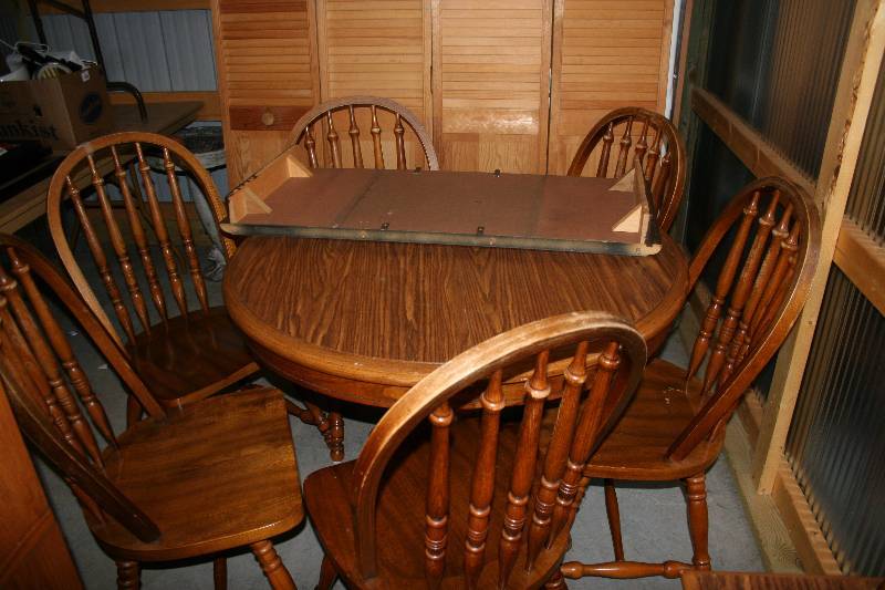 Oak Table Set