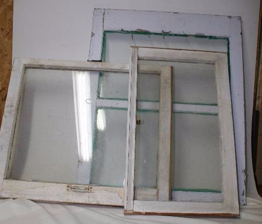 Three Vintage Windows
