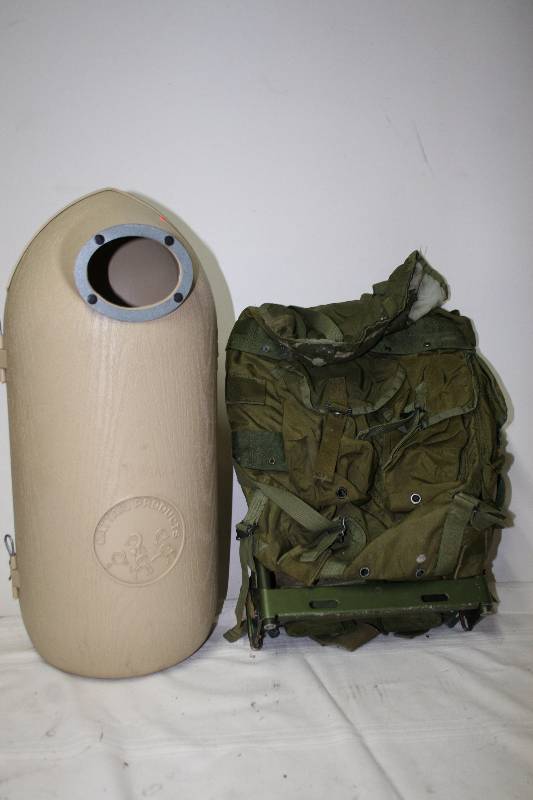 Duck House and Militray Style Backpack