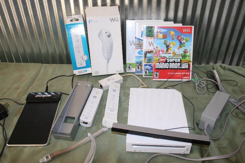 Nintendo Wii System and Some Games