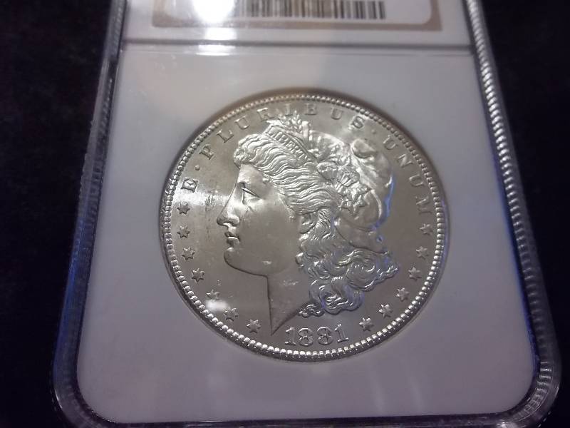 1881 S Morgan Silver Dollar