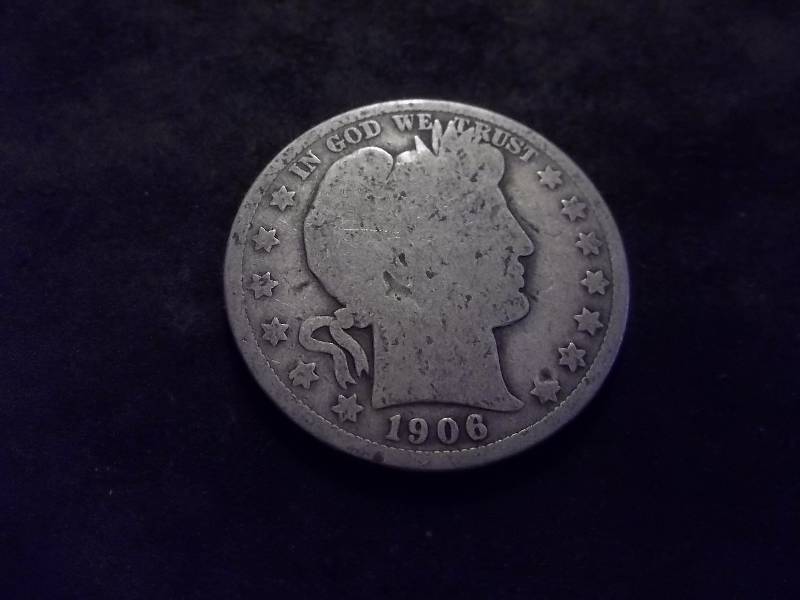 1906  Barber Half Dollar