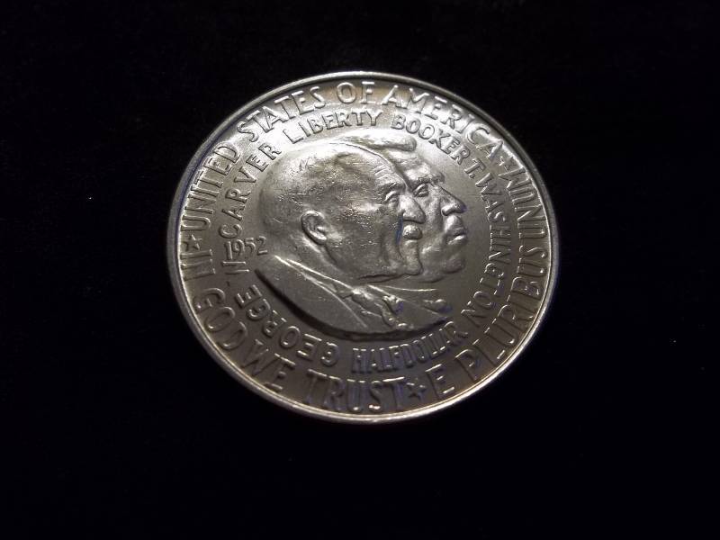 1952 Booker T. & George Washington Carver Commemorative Half Dollar