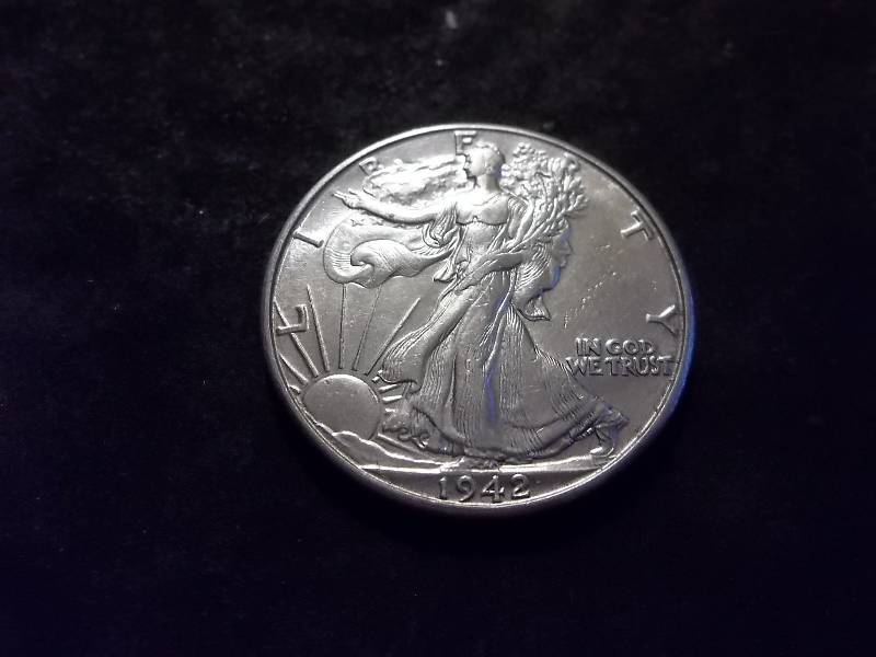 1942 D Walker Half Dollar