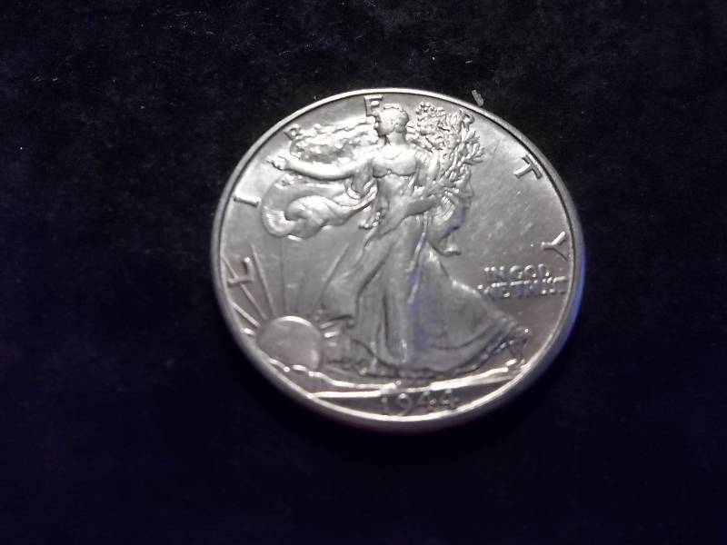 1944 D Walker Half Dollar