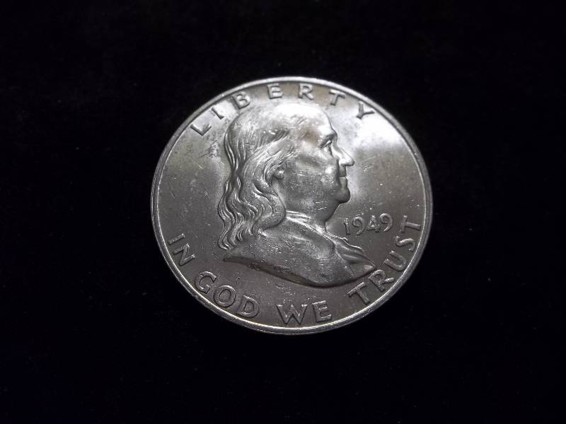 1949 D  Franklin Half Dollar