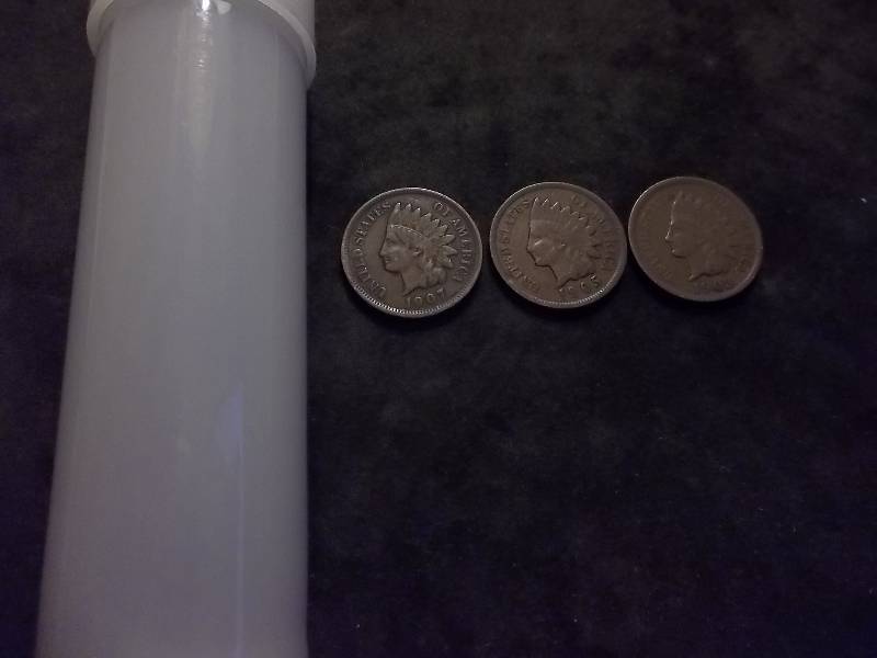 Roll Of 48 Indian Head Cents Some Dups
