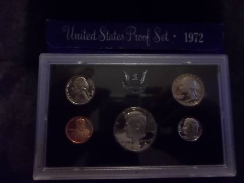 1972 U S Proof Set