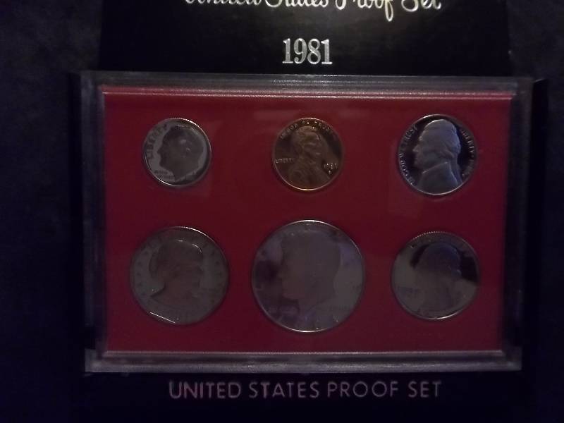 1981 U S Proof Set