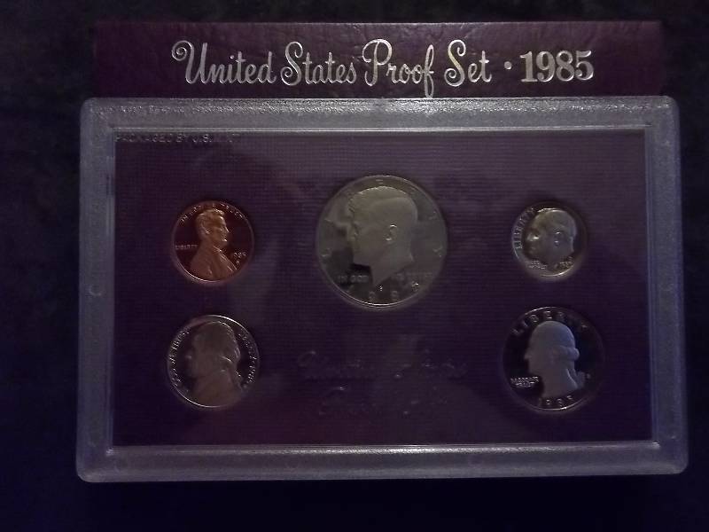 1985 US Proof Set In Original Box