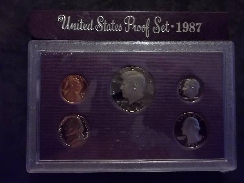 1987 US Proof Set In Original Box