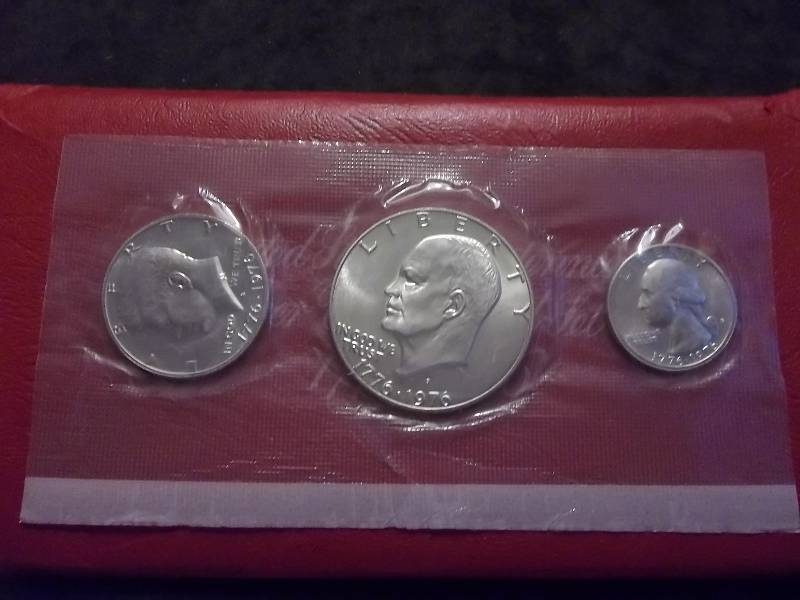 1976  Bicentennial Silver Unc Set