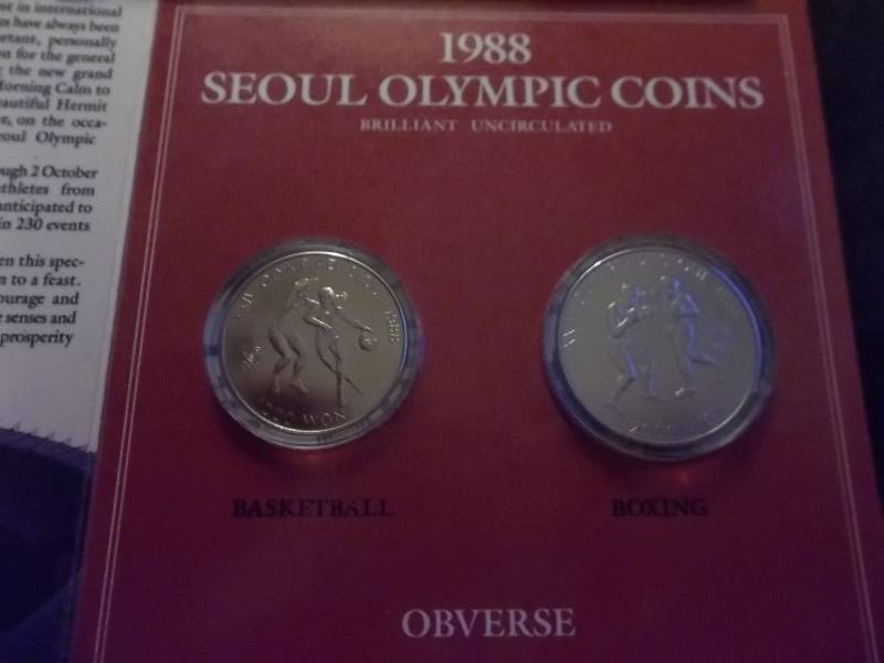 1988 Seoul Olympics Coins