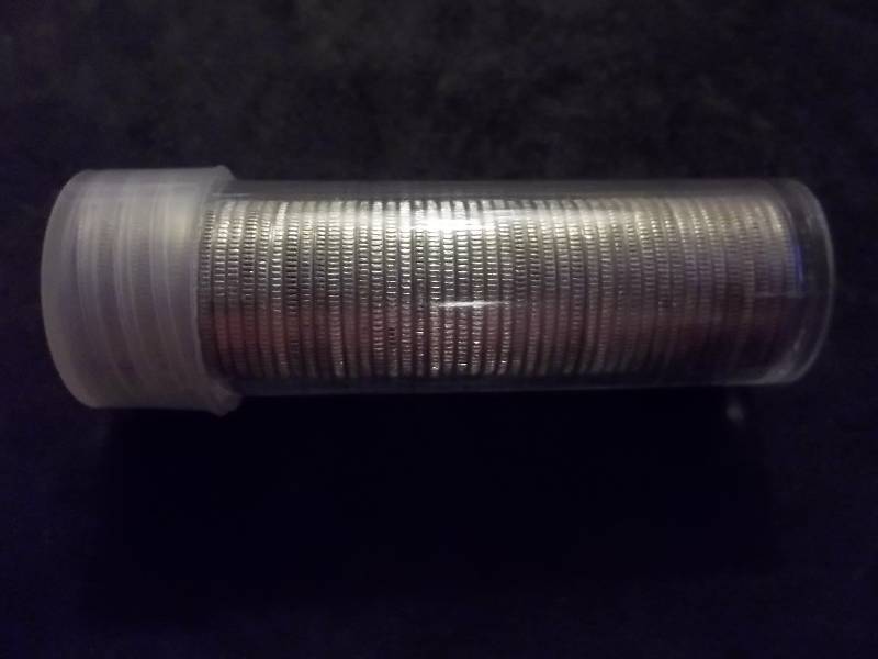 Full Roll Of 50  Roosevelt Dimes